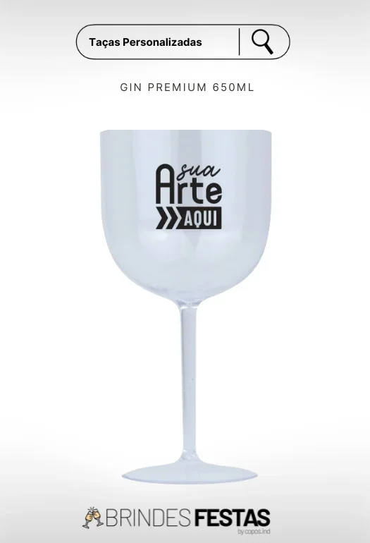 Ta&ccedil;a de Gin Premium 